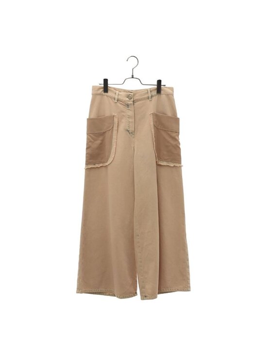 Chanel Denim - Chanel Big Pocket Denim Pants Pink 38